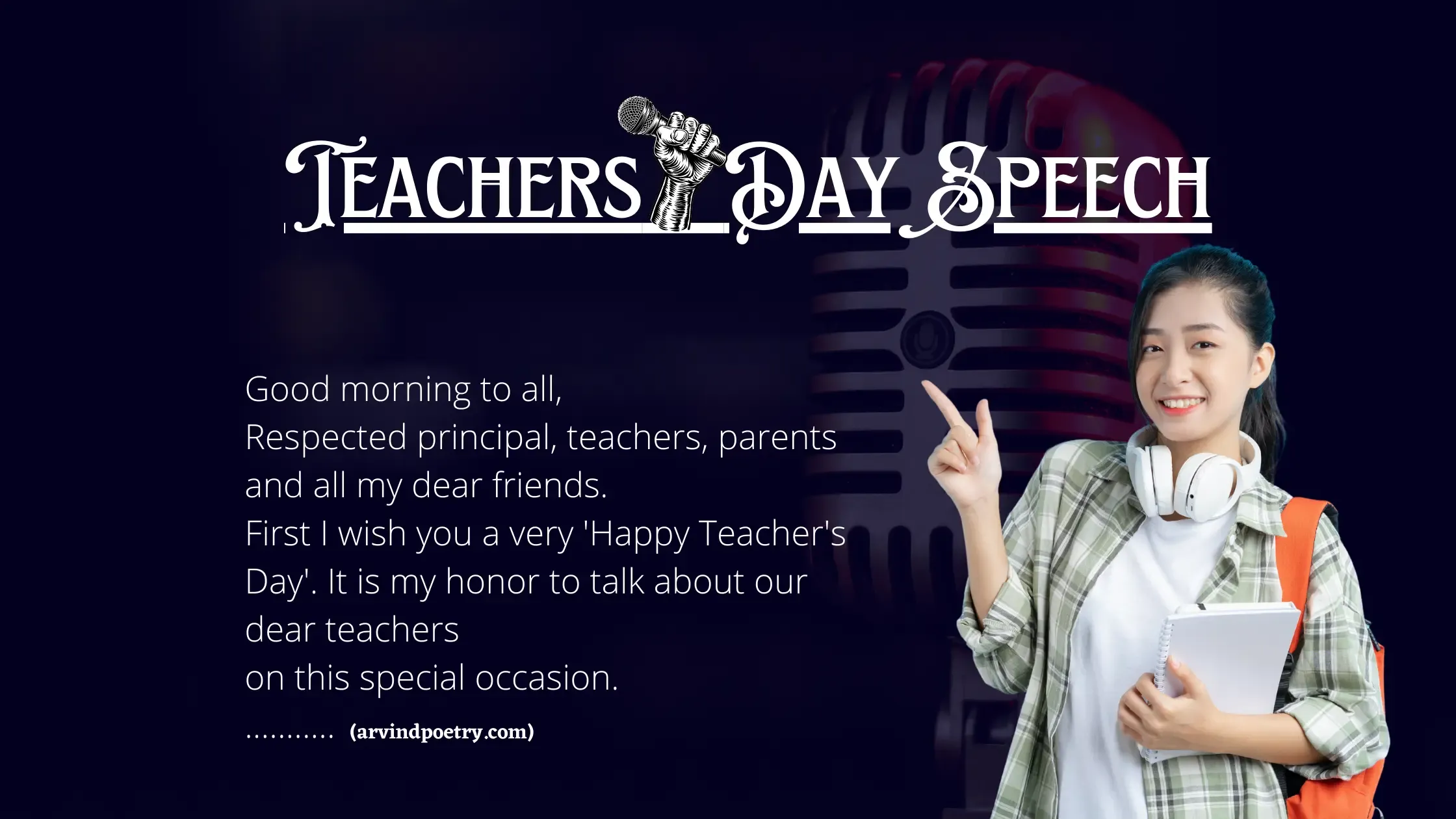 Speech On Teachers Day In English Teachers Day Speech Teacher s Day 