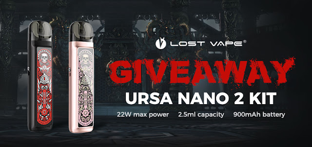 Lost Vape Ursa Nano 2 Kit Giveaway