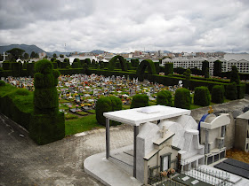 Tulcán's somewhat different cemetery.