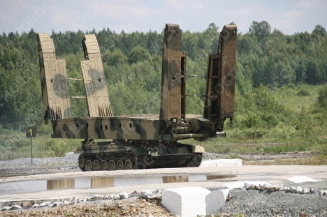 Russian MTU-72 Armored Bridgelayer