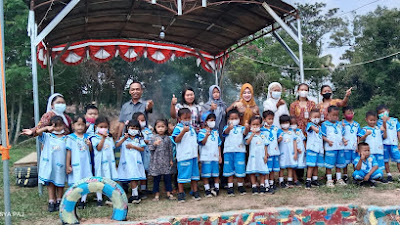 Kunjungan TK Fransiskus Baradatu Ke Taman Bermain Bunda Vera Berlangsung Meriah