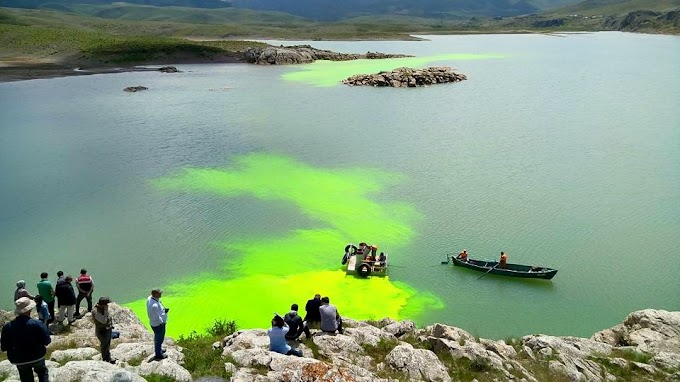Sarıot Gölü ile Aygırdibi kaynağı arasındaki hidrolik ilişki DSİ tarafından test edildi.