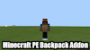 Minecraft PE Backpack Add-on