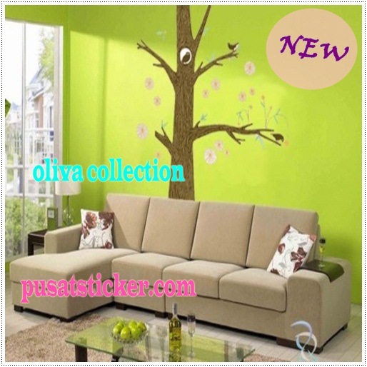 wall sticker hutan pohonwall sticker ini cocok untuk di ruang santai 