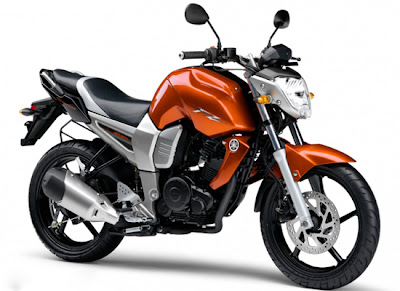 Yamaha FZ16 Orange View Right