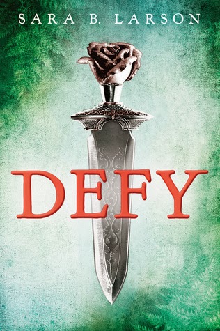 http://www.amazon.com/Defy-Sara-B-Larson/dp/0545597587/ref=sr_1_1?ie=UTF8&qid=1390190297&sr=8-1&keywords=Defy