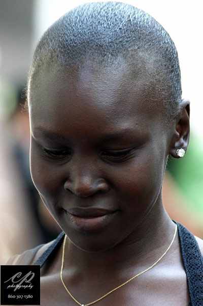 alek wek face. Alek Wek was born the seventh