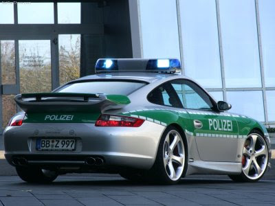 Porsche 911 TechArt Police Car