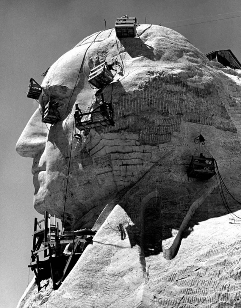 Sculpture by George Washington, circa 1941.