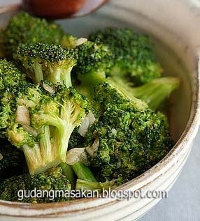 Resep Masakan Ca Brokoli Saus Tiram Gudang Resep Masakan