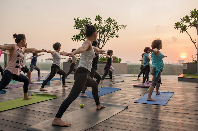 Yoga day in Lexington Residence 2021