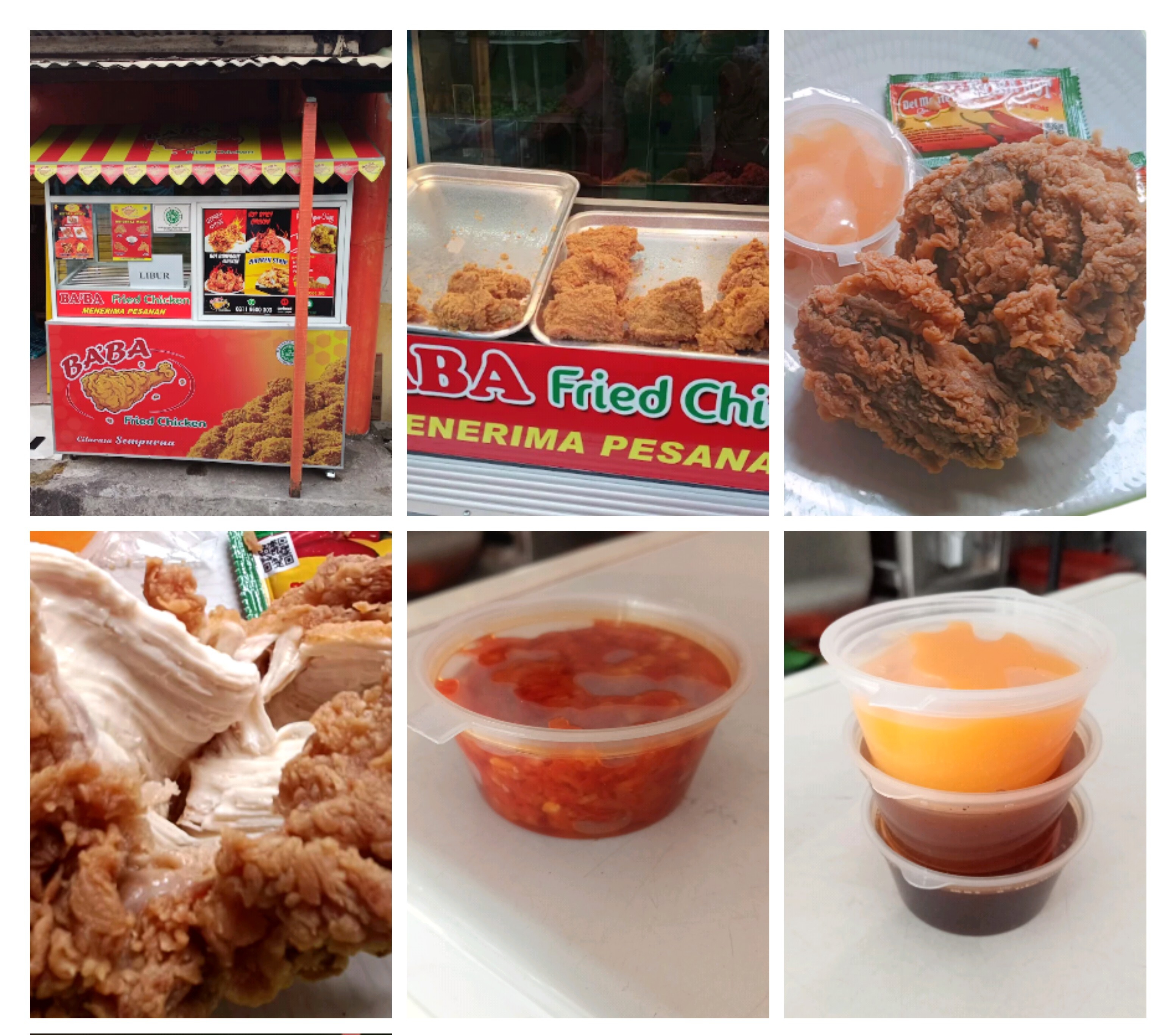 Menu Favorit Baba Fried Chicken Kalisari