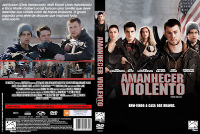 Filme Amanhecer Violento 2012 (Red Dawn) DVD Capa