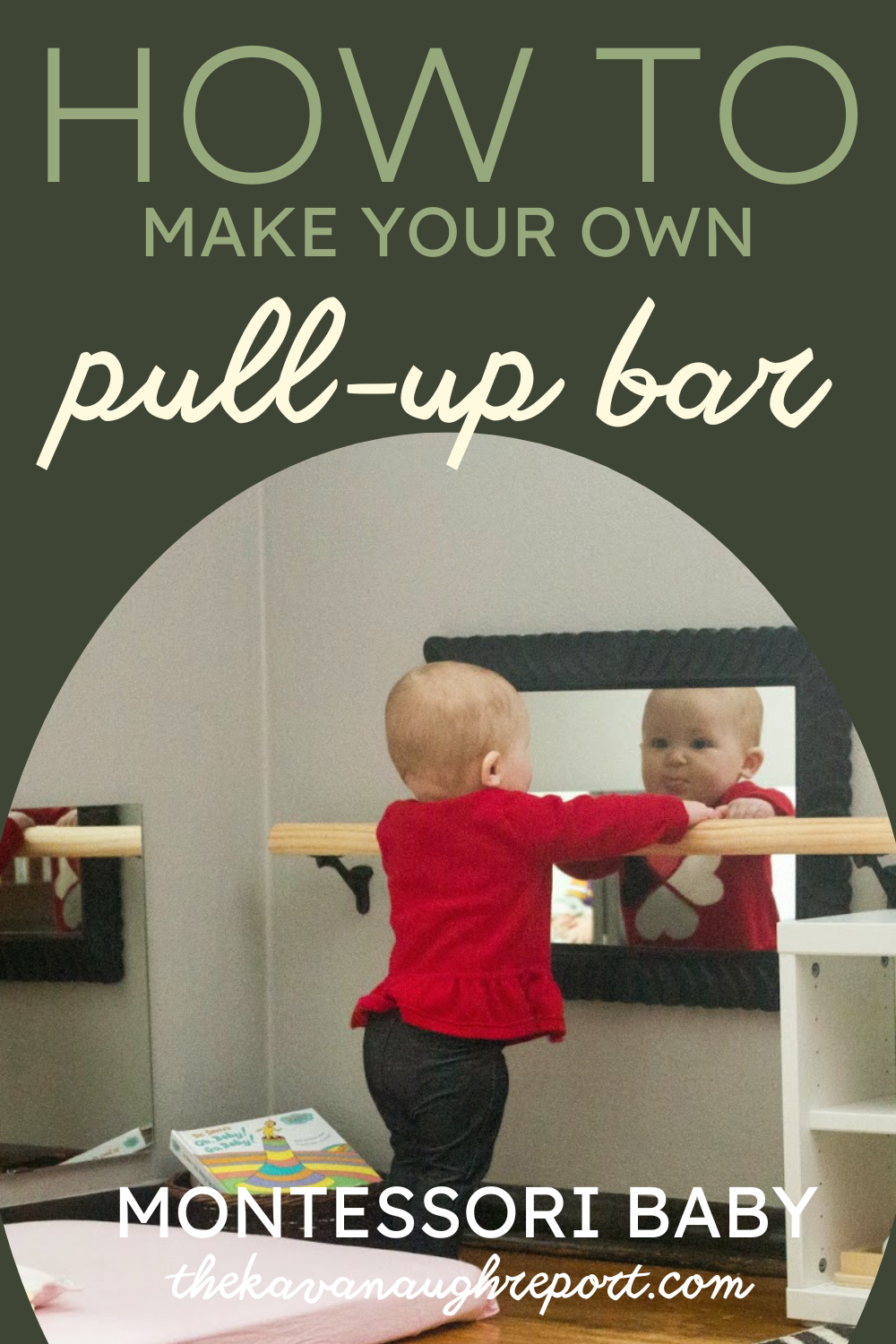 Learn the benefits of using a Montessori pull-up bar to enhance your baby's gross motor skill development! Discover how a simple DIY project can have a significant impact on their strength building and overall development.