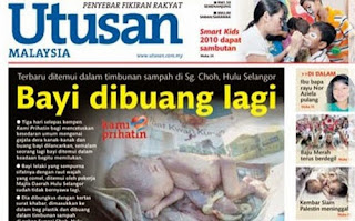 Image result for pembuangan bayi di malaysia