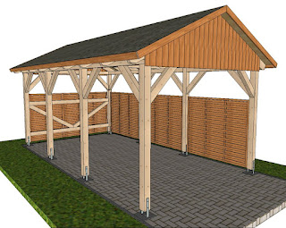 Bild: Satteldach-Carport