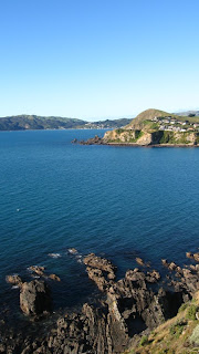Titahi Bay with Plimmerton in the background