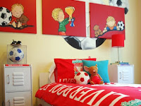 Unbelievable Awesome Kids Soccer Bedrooms Home Design Interior