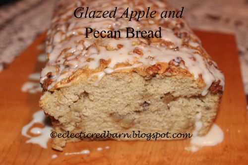 Eclectic Red Barn Share NOW. #recipes #breakfastbread #apples #pecans #eclecticredbarn