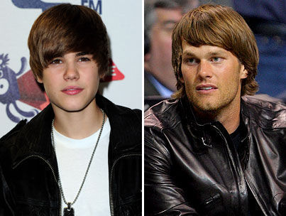 how to get justin bieber hairstyle. tom brady haircut.