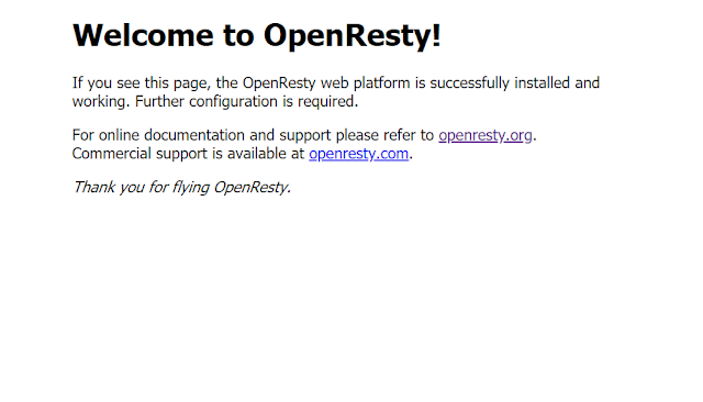 Openresty