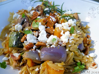 Orzo Risotto w/ Roasted Vegetables