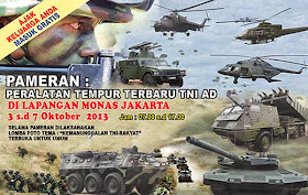 Gambar Pameran Alutsista TNI AD 2013 Di Monas