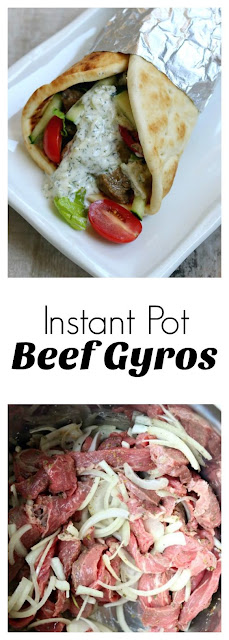 INSTANT POT BEEF GYROS