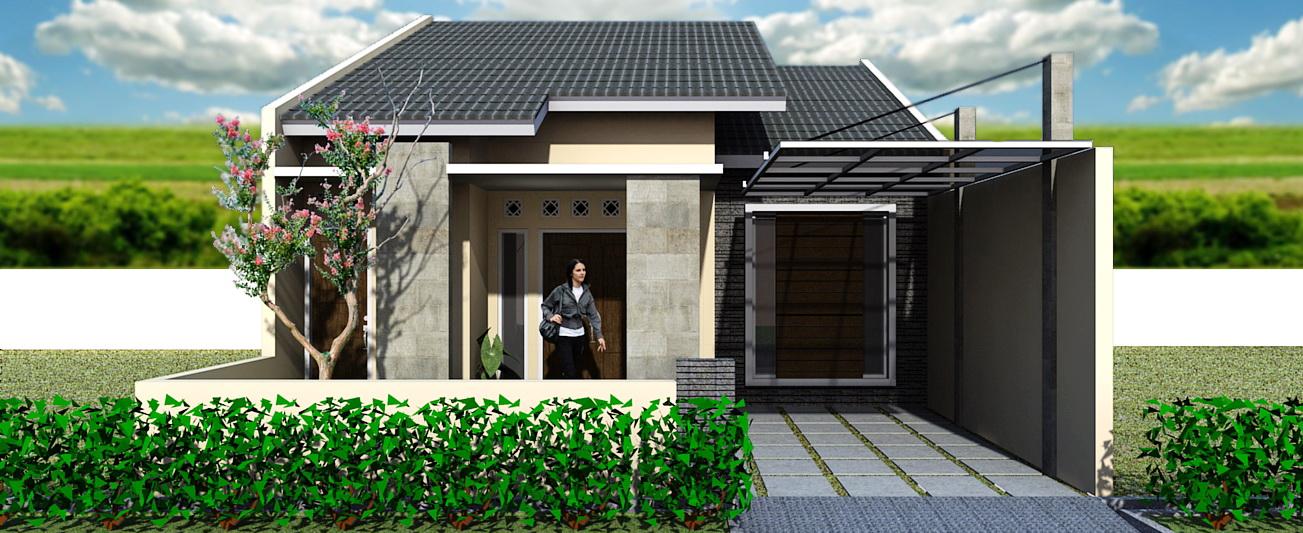 60 Gambar Rumah  Minimalis  1  Lantai  Tampak  Depan  dan Warna 