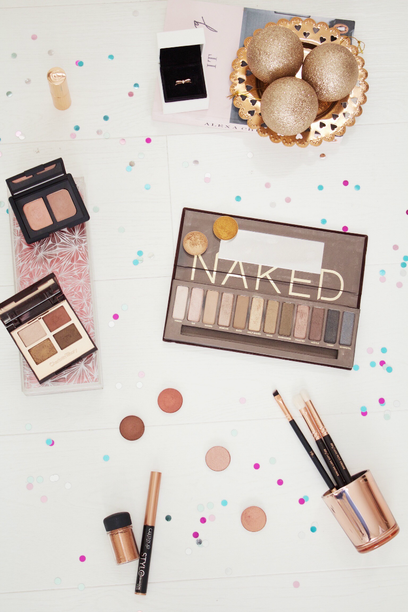 Copper, gold & rose gold eyeshadow favourites