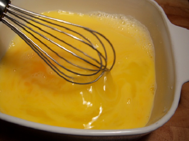 egg yolks beaten