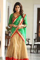 Samantha, In, Green, Half, Saree