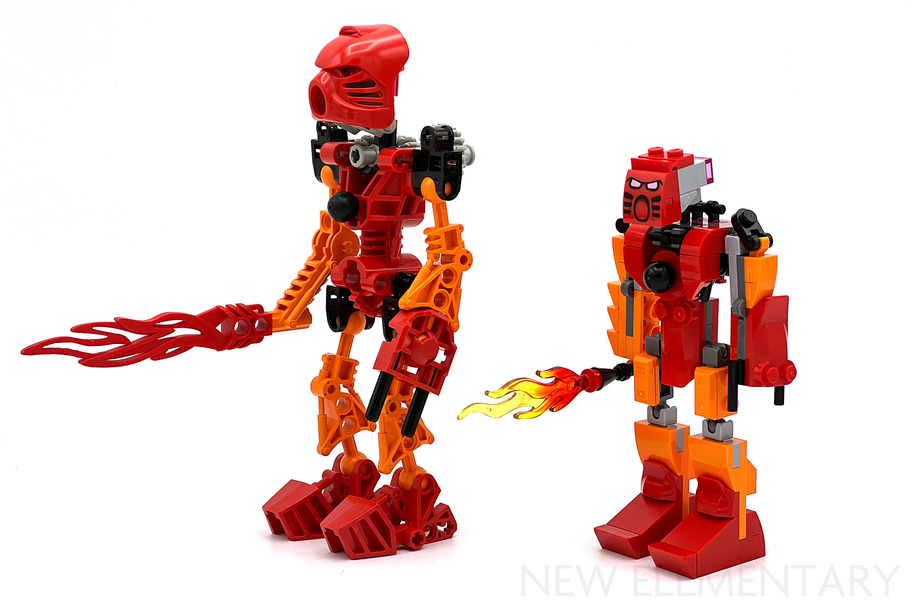 LEGO® 40581 BIONICLE® Tahu and Takua New Elementary: parts, sets and techniques