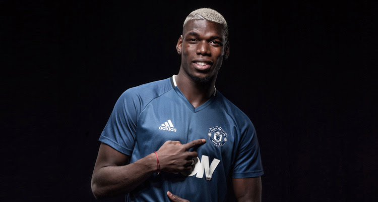 Paul Pogba jugador del Manchester United, fichaje oficial por 105 millones de euros