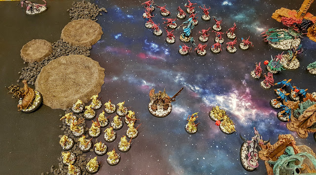 Slaanesh Daemons - 1200pts - Behead The Viper - Narrative mission from Vigilus Defiant Warhammer 40,000