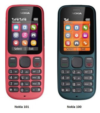 new Nokia 101 And 100