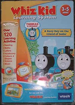 Vtech Whiz ware for the Whiz Kid Learning System. Thomas the Tank Engine CD-ROM