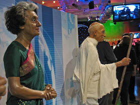 Indira Gandhi wax sculpture