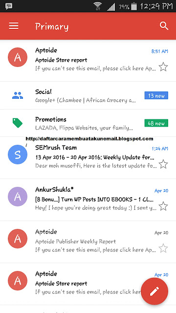 Cara Mengirim Email Gmail Lewat Hp Android