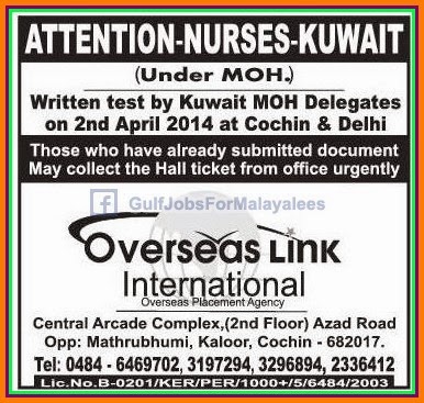 MOH Nurse Job Vacancies for Kuwait