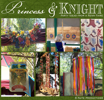 bnute productions Princess and Knight  Party  Ideas  from a 