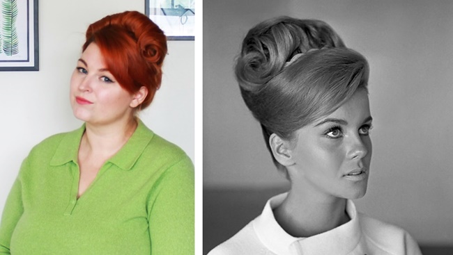 Pin by T.Shima on glossy hairset | Retro hairstyles, Vintage hairstyles,  Bouffant hair