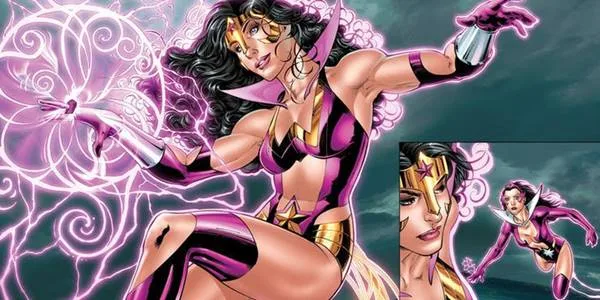 wonder woman as star sapphire 