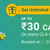 PhonePe Ola Offer - Get Unlimited Scratch Card Ola Ride from PhonePe
