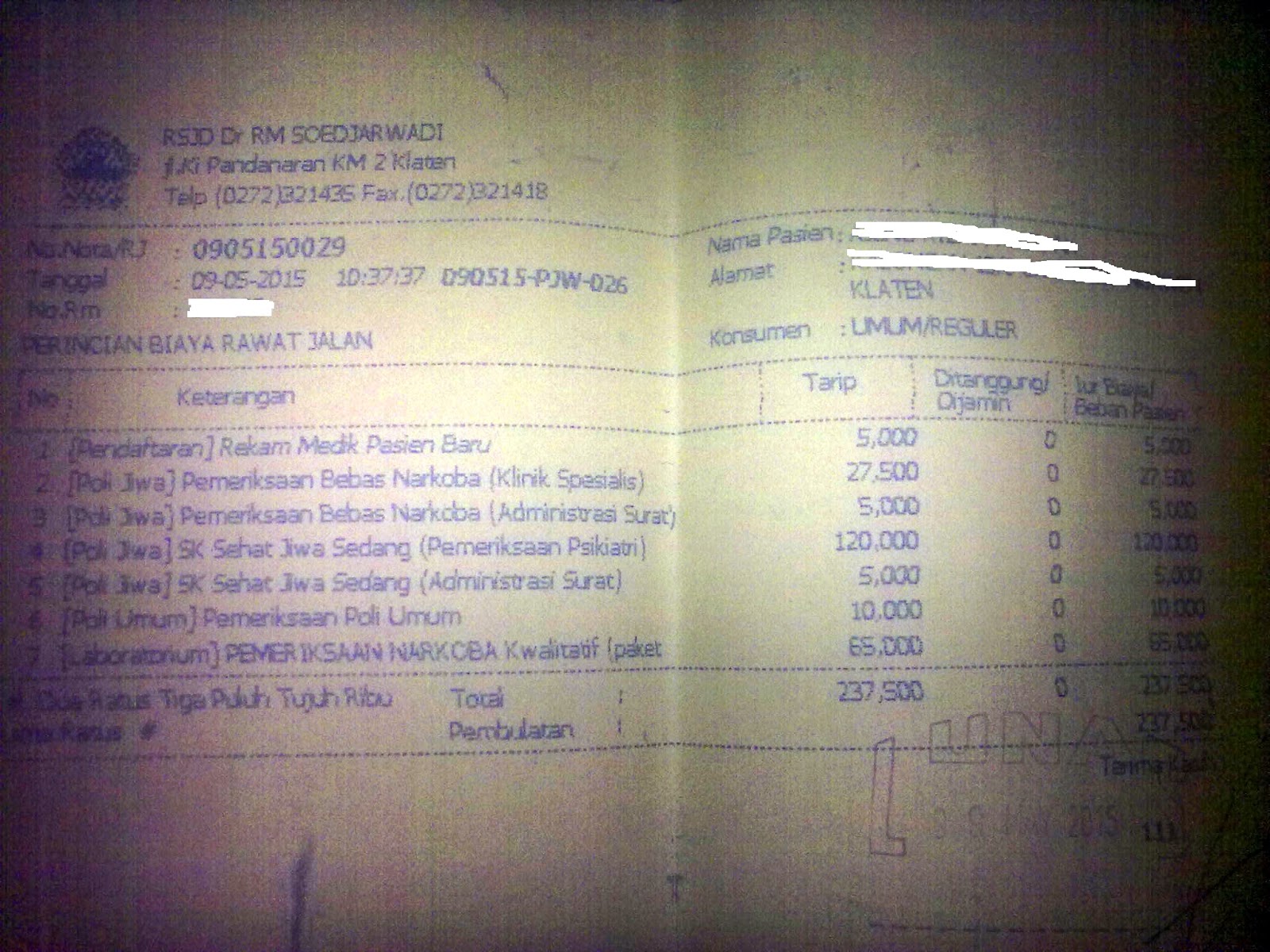 Ajeng Rizki Fauzi: Surat Sehat Jasmani, Rohani dan Bebas 