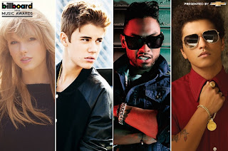 Taylor Swift, Justin Bieber, Bruno Mars and Miguel to Perform at Billboard Music Awards