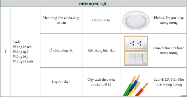 Nội thất căn hộ The Emerald Mỹ Đình