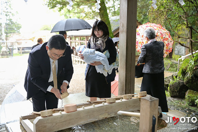 往馬大社お宮参り写真