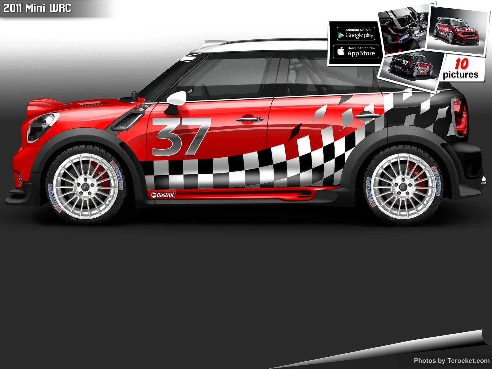 Hình ảnh xe ô tô Mini WRC 2011 & nội ngoại thất