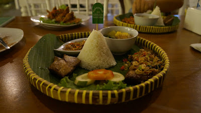 Tumpeng mini ala Urban Garden Pontianak